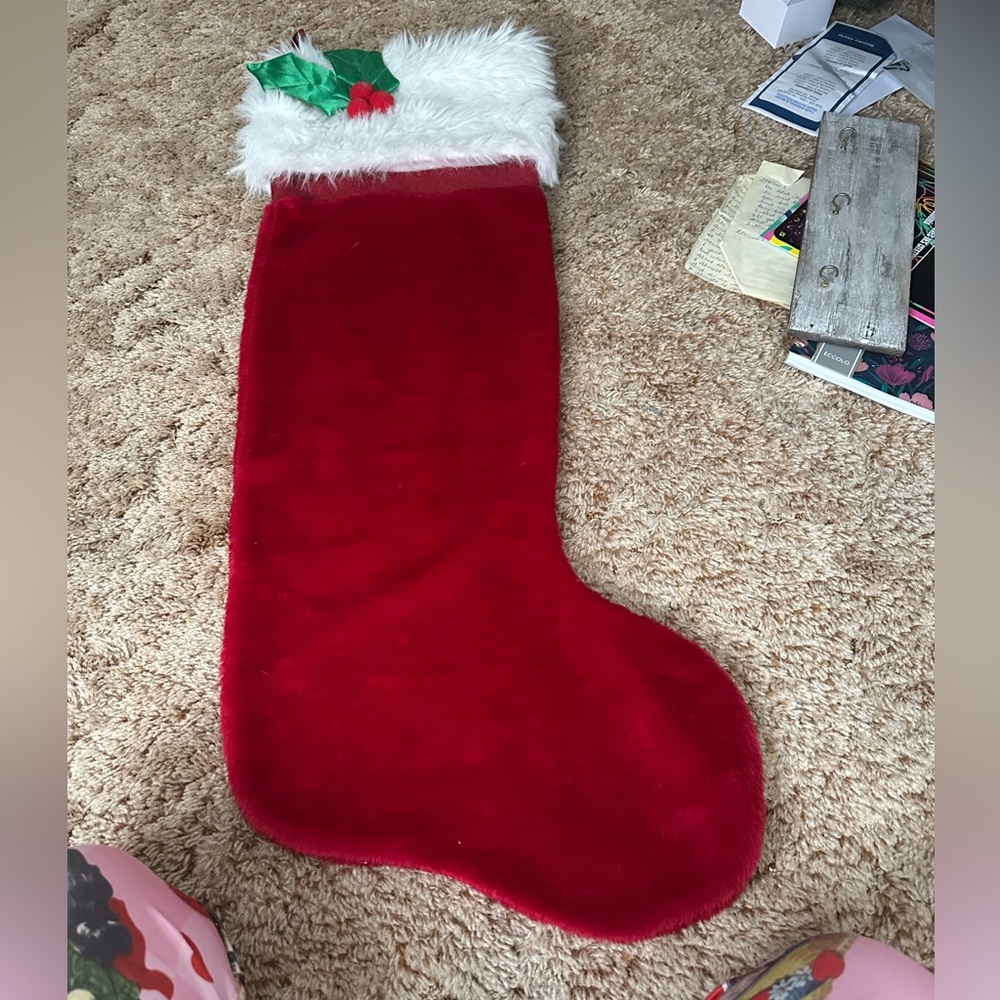 Festive Red Christmas Stocking